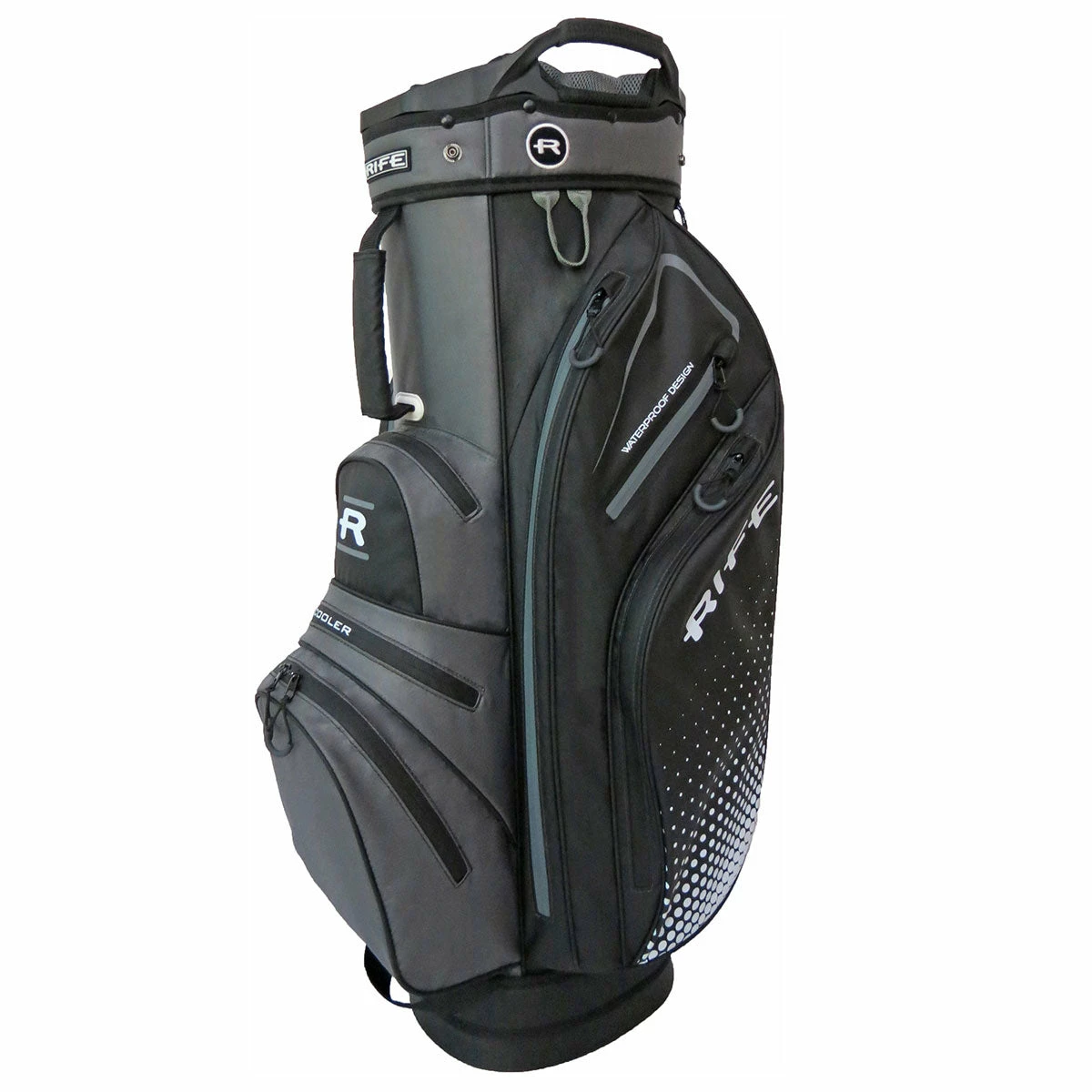 Andrew Morris Golf Rife Waterproof Golf Cart Bag - Black