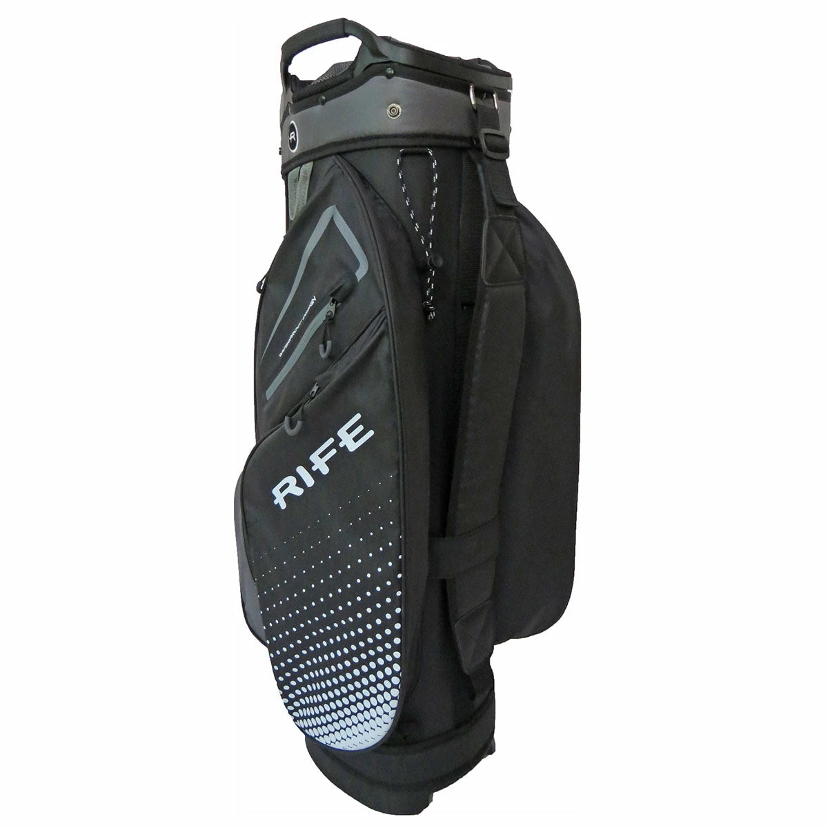 Andrew Morris Golf Rife Waterproof Golf Cart Bag - Black - Image 4