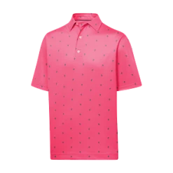 FootJoy Cactus Print Lisle Self Collar