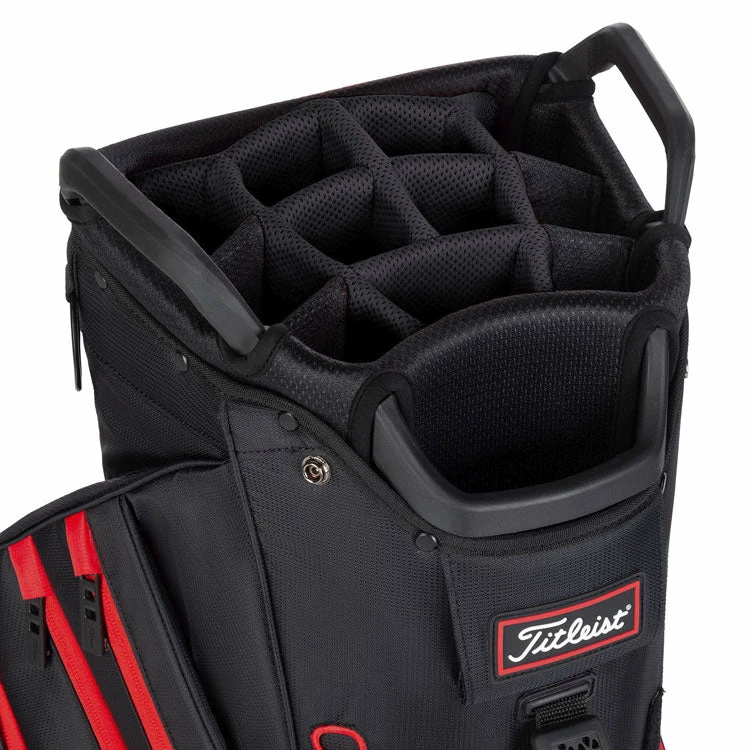 Titleist Cart 14 Lightweight Golf Cart Bag - Black/Grey/Blue - Image 2