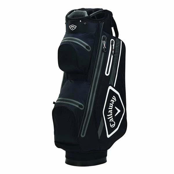 Callaway Chev Dry 14 Golf Cart Bag - Black/White/Charcoal