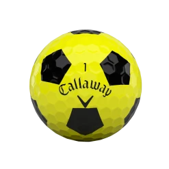 Callaway CHROME SOFT TRUVIS YELLOW/BLACK