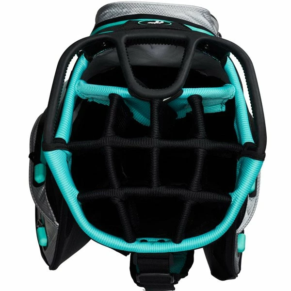 Callaway Org 14 Hyperdry Golf Cart Bag - Silver/Black/Green - Image 2