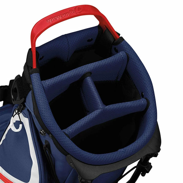Taylormade 2021 Flextech Lite Golf Stand Bag - Navy/Cool Grey - Image 2