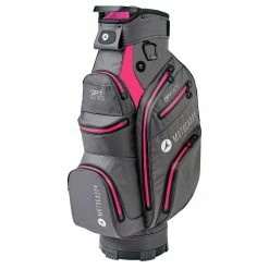 Motocaddy Dry Series Golf Cart Bag - Charcoal/Pink