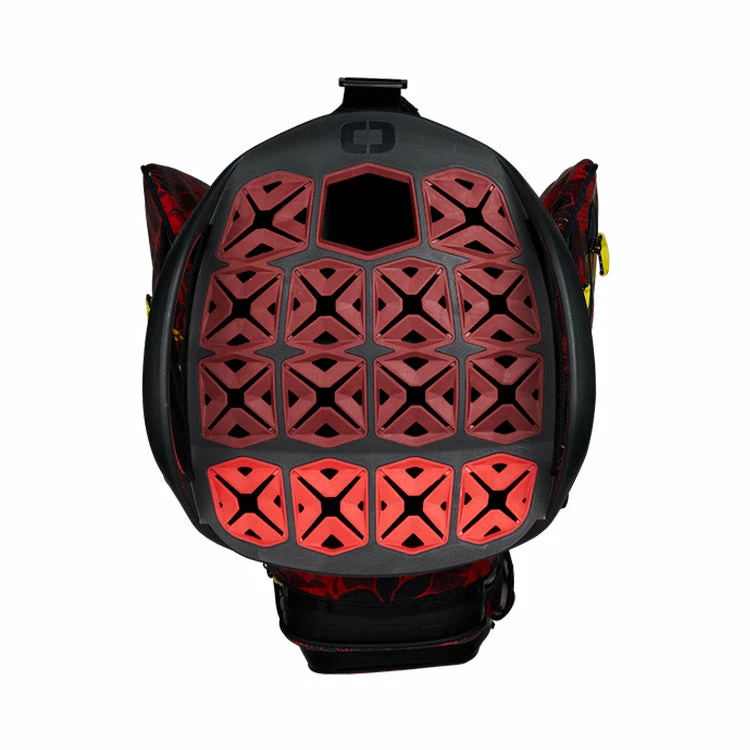 Ogio 2023 All Elements Golf Cart Bag - Red Flower - Image 2
