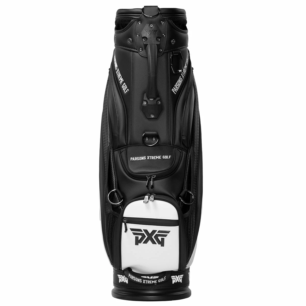 PXG 2020 Golf Tour Staff Bag - Black/White - Image 2