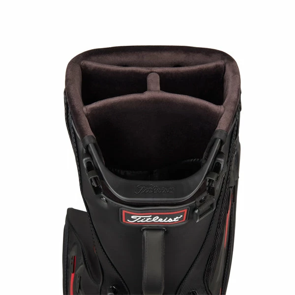 Titleist Jet Black Staff Stadry Golf Stand Bag - Image 2