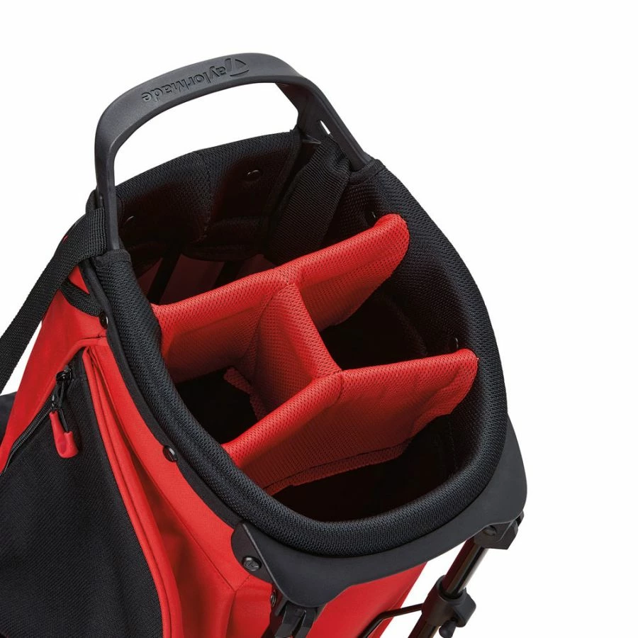 Taylormade Flextech Lite Golf Stand Bag - Red/Black - Image 2